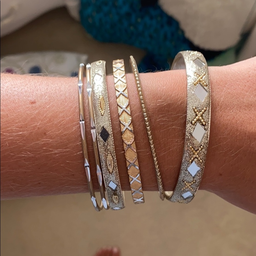 Gold/Silver bangles